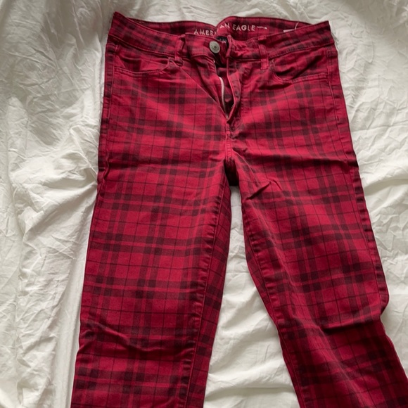 American Eagle red jeans - Picture 1 of 4